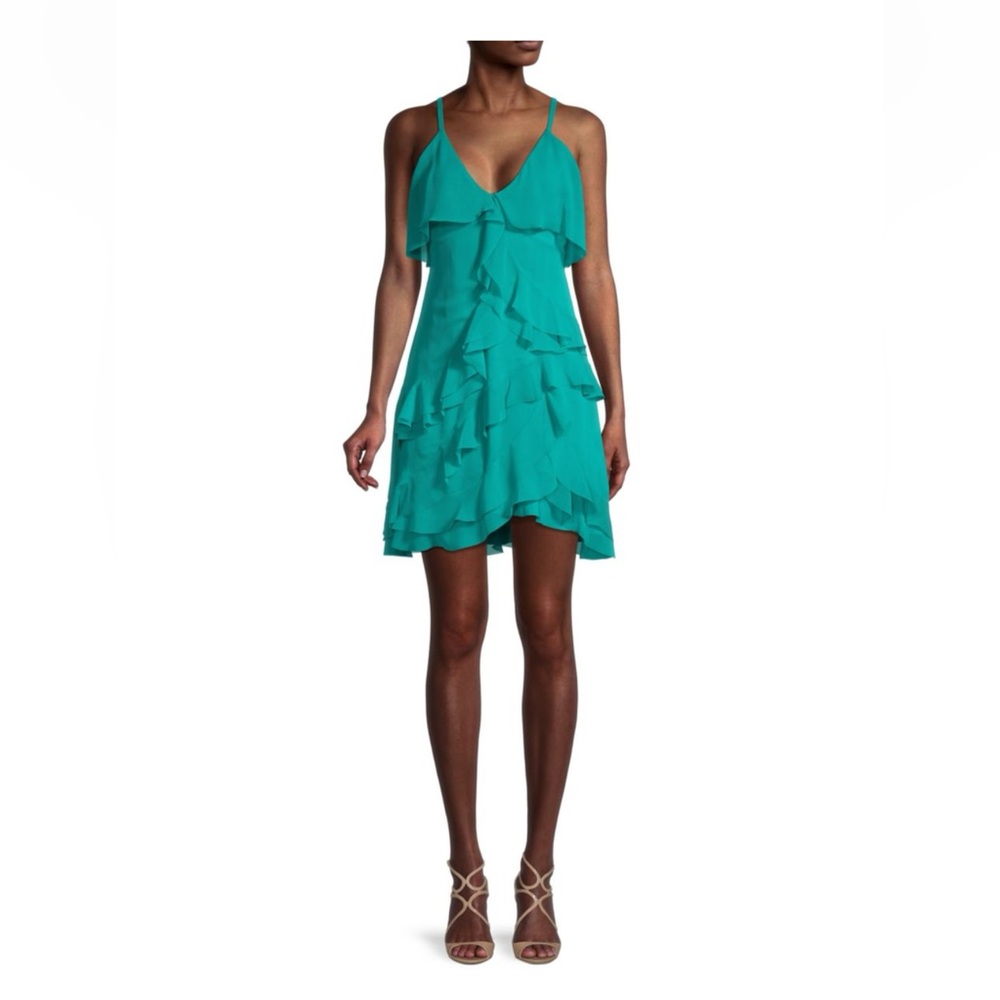Alice + Olivia Lavinia Ruffled Dress